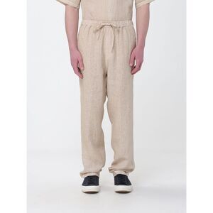 120% Lino Men 120% Lino Linen Drawstring Trousers